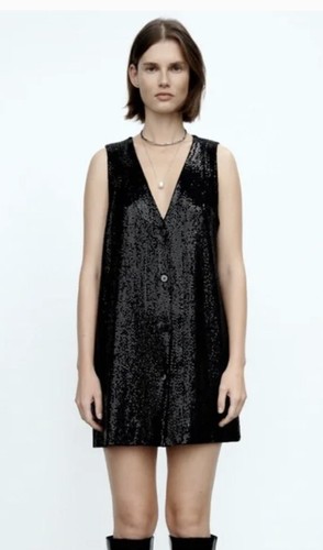 Zara sequin sparkle - sequin,