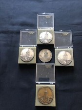 HANSI 5 Médailles 4 argent- 1 Bronze Exposition gastronomique Colmar ac 4 boites