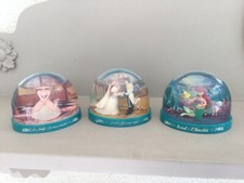 Boule à neige- Lot 18 boules - Personnages de Disney-7 cm - Edition Atlas -TBE  