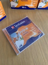 10 DVD-R VERBATIM 16X  4,7Gb /