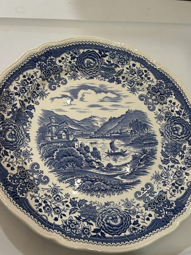 Dinner plate burgenland blue - plate,