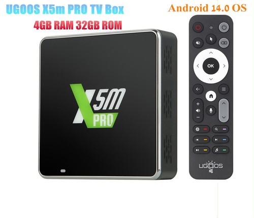 Ugoos x5m pro box android - ugoos,