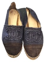 Authentique Espadrilles Marine Chanel 43