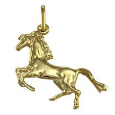Charm Cheval en Or Jaune 9