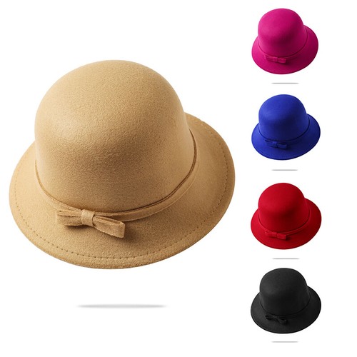 Dame femme feutre chapeau seau - dame,