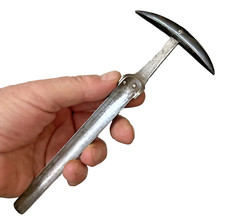  sonde à fromage 19 ème - f von brosy steinberg solingen - manche en corne 