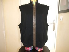 GILET VINTAGE  LAINE ET