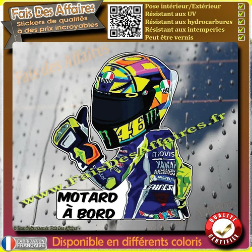 Stickers autocollant motard - stickers,