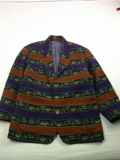 Kenzo Blazer Made in France Vintage 90s Woolmark Pure Laine Vierge Costume Veste