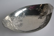 Corbeille à fruits métal argenté Mûres (66048)