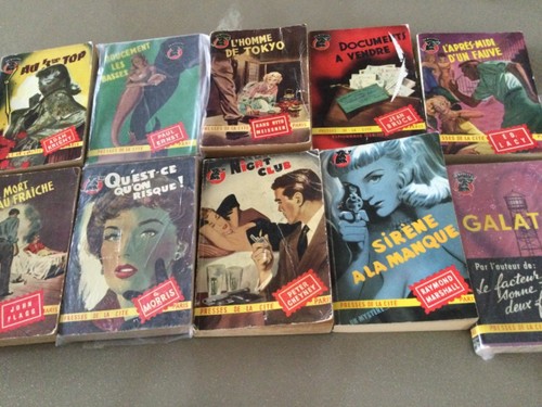 Lot livres policiers un - 10,