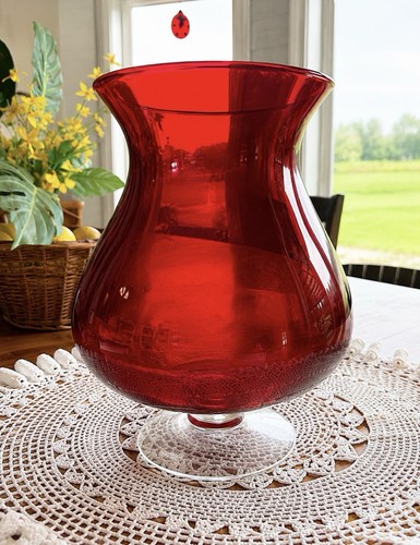 Partylite retired ruby - retired, red