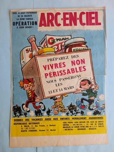 Spirou affiche arc - affiche, arc-en-ciel