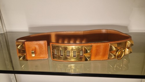 Ceinture cuir collier de - cuir,