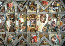 Puzzle 6000 pieces - Plafond de la chapelle sixtine