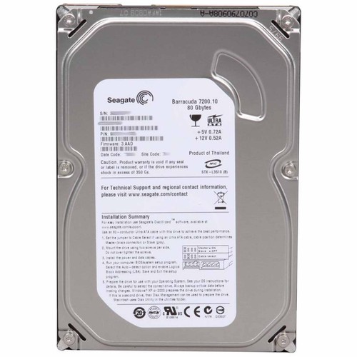 Disque dur seagate st380215a - disque,