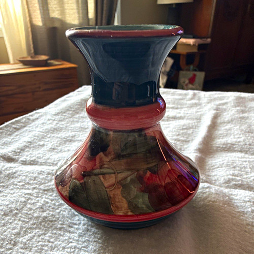 Jersey pottery signed - c.i.,