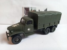 Solido 1/50, Camion US GMC transport Bâché, Europe Libération, WW2, Tbe (12)