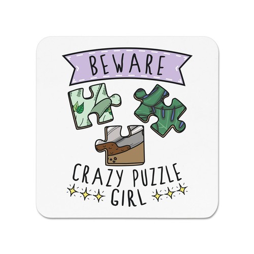 Attention fou puzzle fille - puzzle,