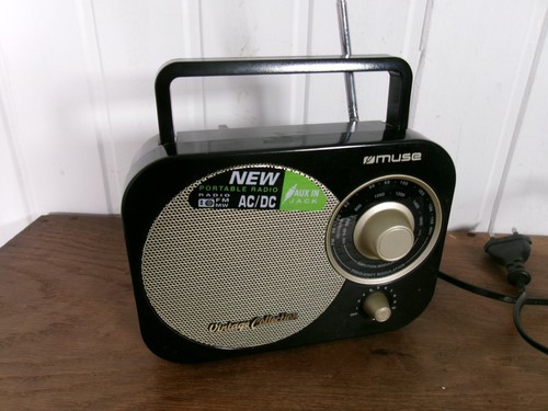 Muse radio noir portable - radio,