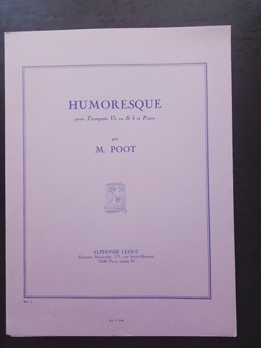 Partition marcel poot - marcel,