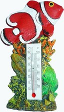 Aimant thermomètre figurine