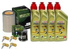 Entretien Honda CB F Hornet S 600 2003 2004 Castrol 10W40 F. Huile Air Bougie