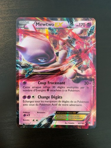 Carte pokémon mewtwo ex - carte, :