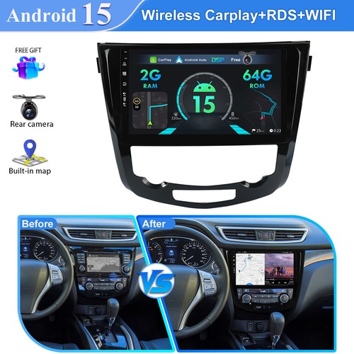 Carplay 64gb autoradio - carplay, 9"