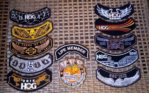 Harley owners group - owners, years