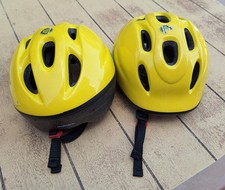 Lot De 2 Casques Vélo Enfant Décathlon Jaune