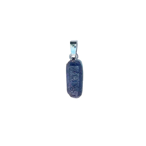 Pendentif argent 925 saphir - -,