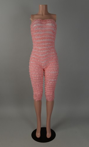 Vintage look high - look, waist