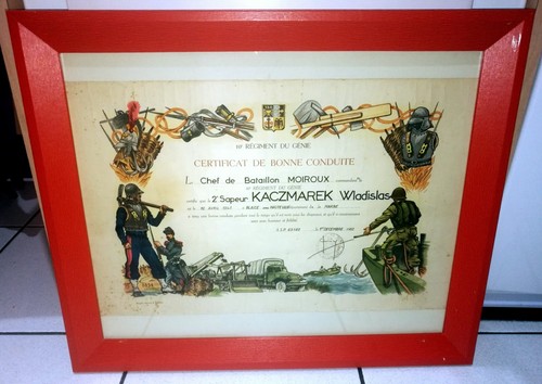 Certificat bonne conduite