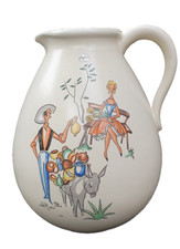 50er 60er Années Vase de Sol