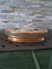 Chauffe-plats en laiton et