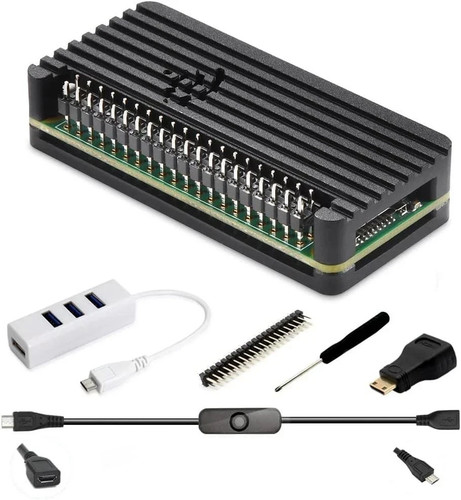 Raspberry zero case kit - case,