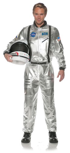 Astronaut silver teen adult - astronaut,