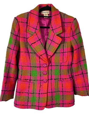 Veste tartan georges rech - veste,