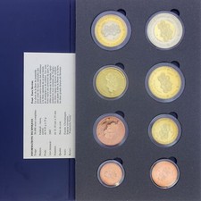 Slovénie Livret essai/probe Euro 2007 8 pièces C10860