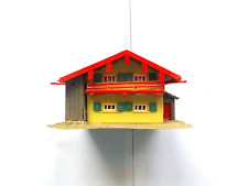 Décor Maquette Faller Maison Chalet Montagne Multiples Fenêtres Escalier Appenti