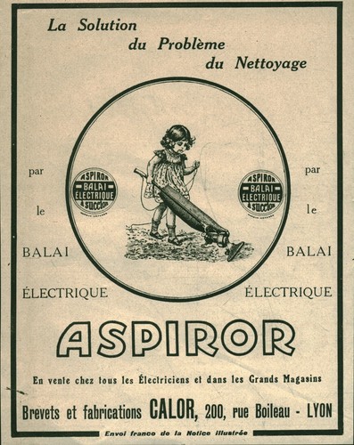 Publicité ancienne aspiror - publicité, le