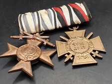 Bavière 2 barrettes croix du