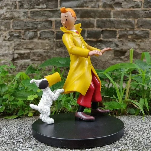 Figurine tintin milou - milou, les