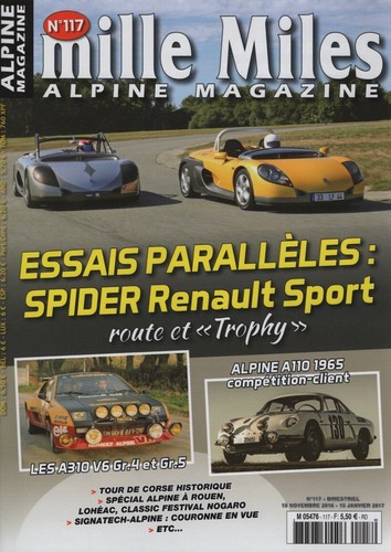 Mille miles 117 renault sport - 117,