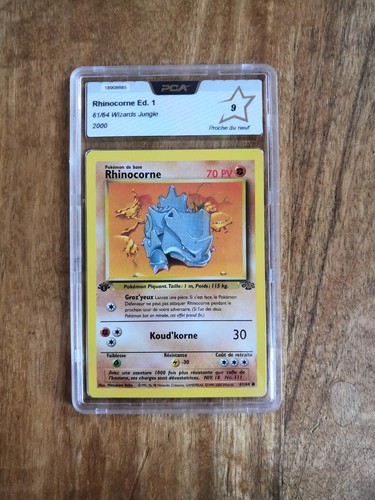 Carte pokémon rhinocorne - carte,