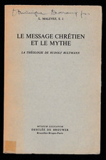MALEVEZ - LE MESSAGE CHRETIEN ET LE MYTHE-LIVRE ANCIEN RELIGION