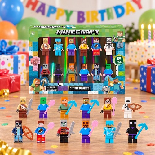 Figurines minecraft pvc - figurines,