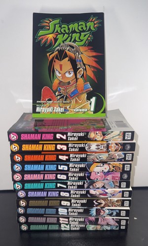Shaman king manga volumes - shaman,
