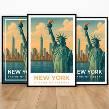Affiche New York Statue de la